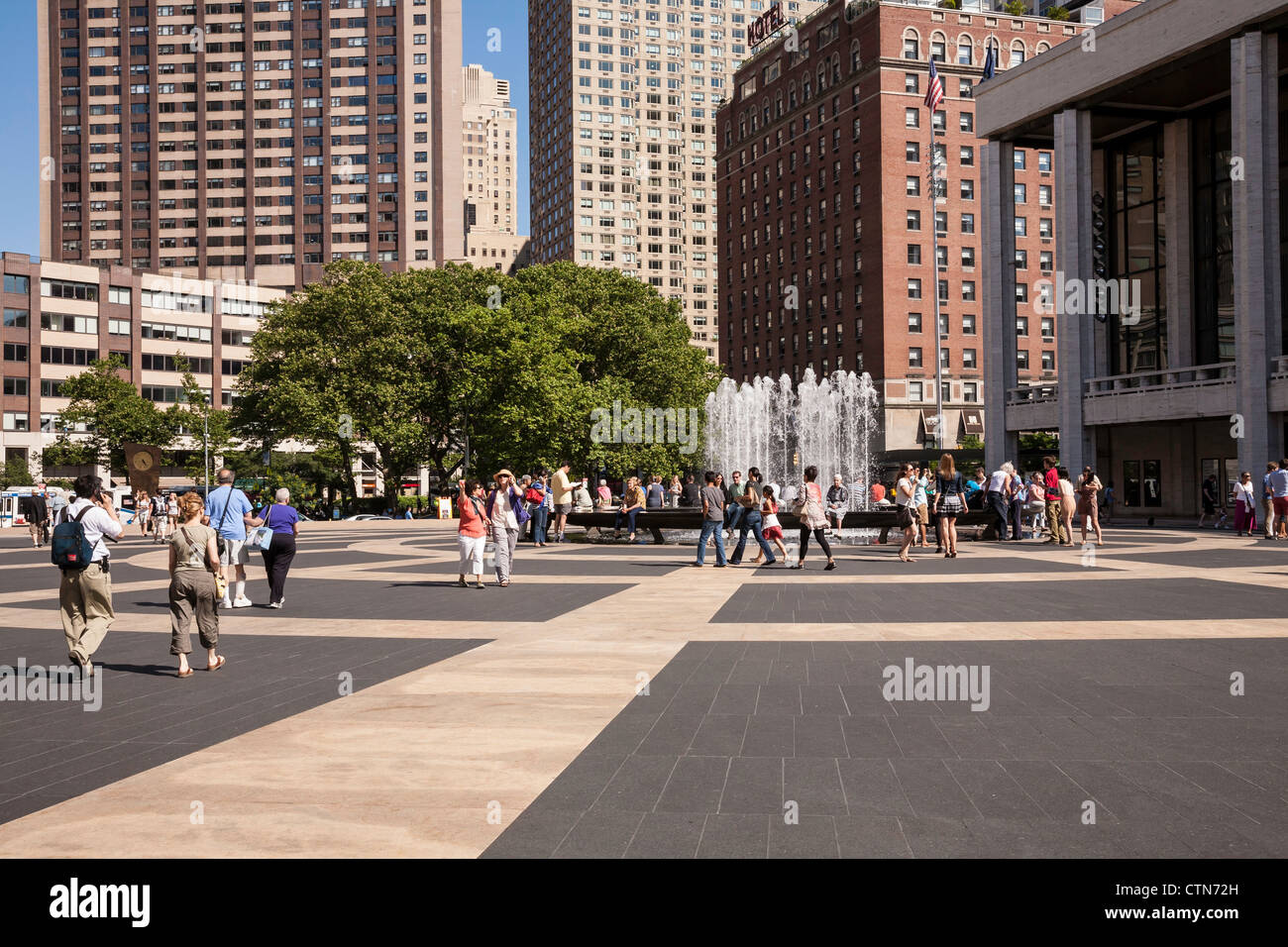 Le Lincoln Center for the Performing Arts, NYC Banque D'Images