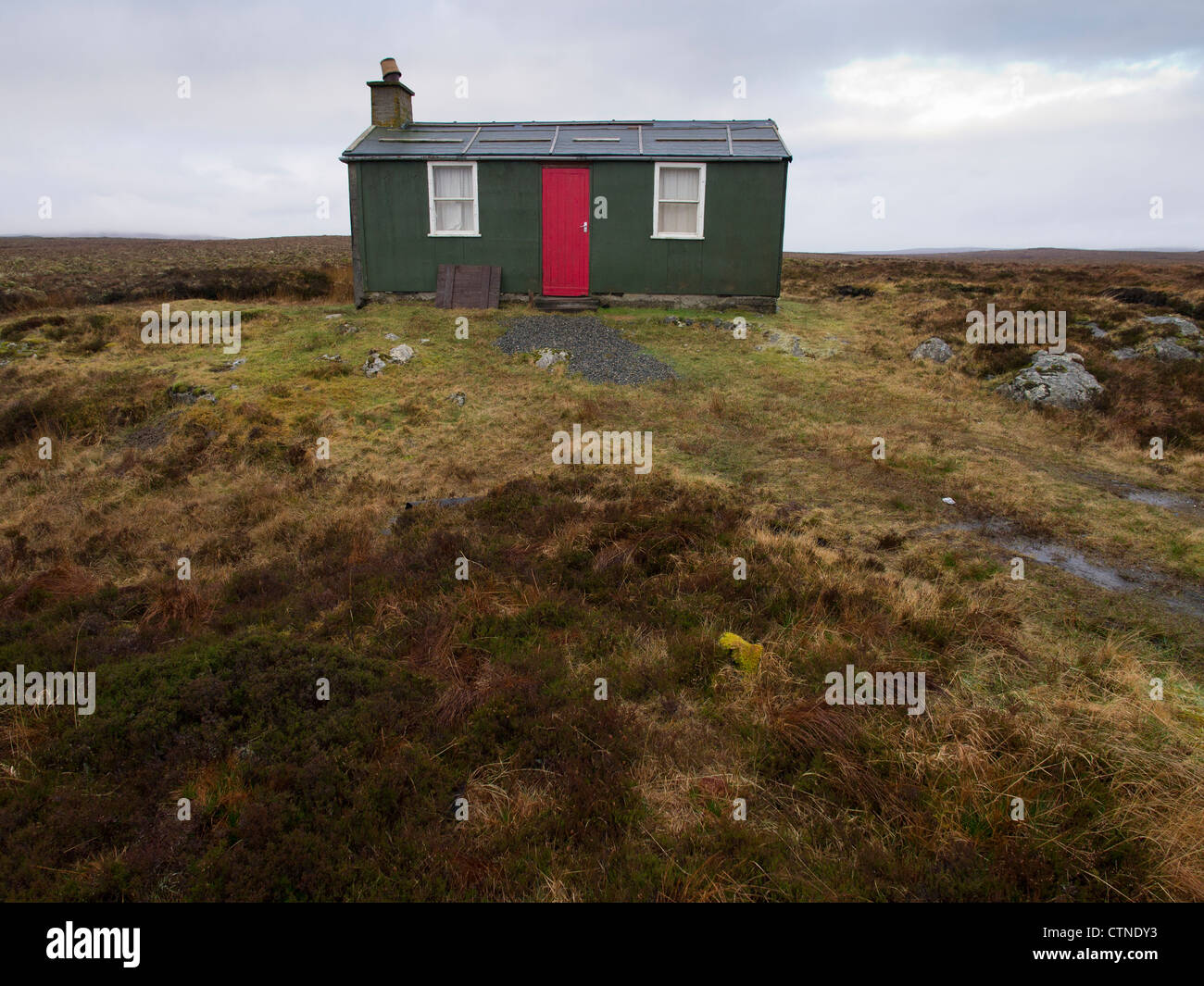 Shieling, Isle Of Lewis, Scotland Banque D'Images