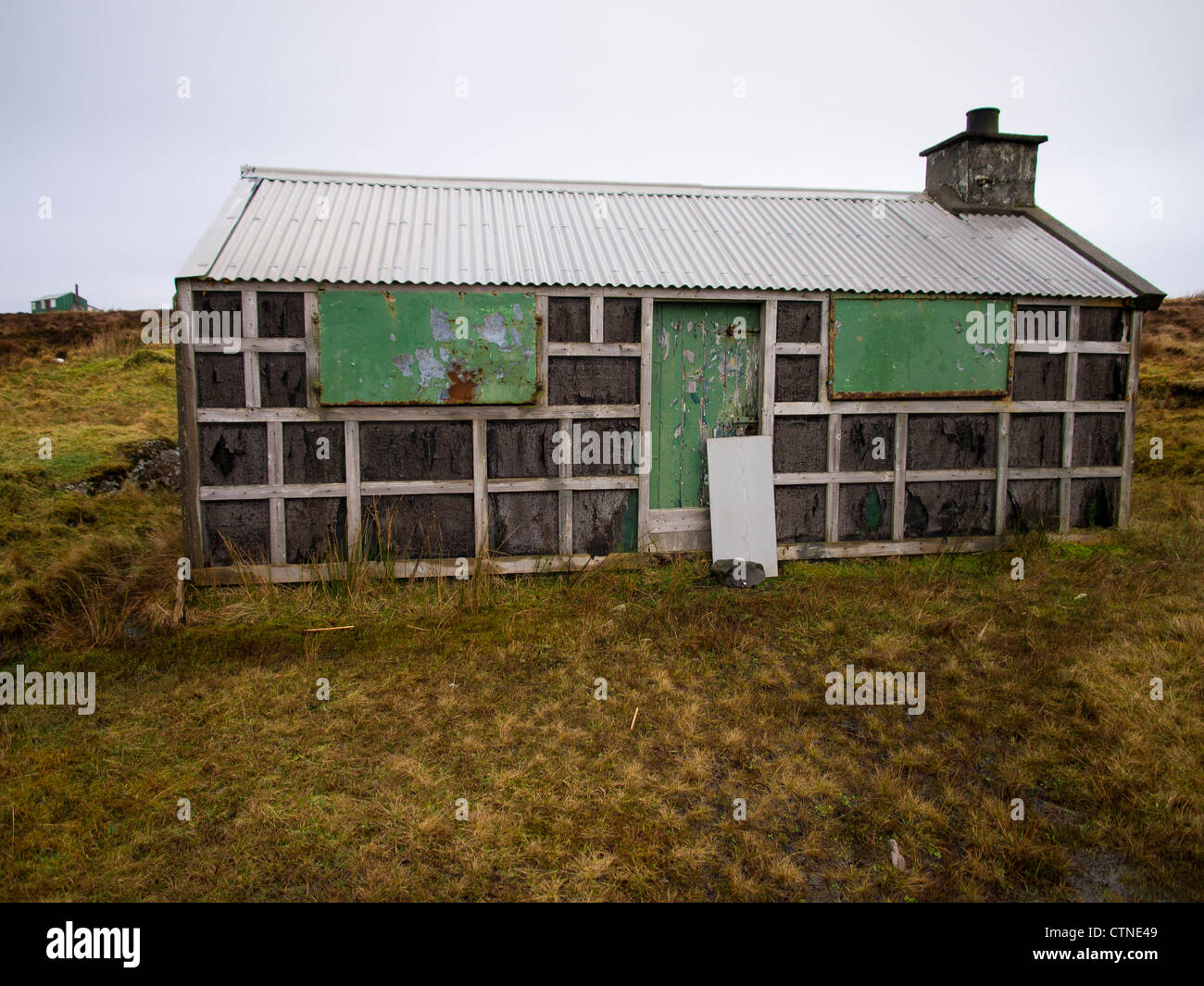 Shieling, Isle Of Lewis, Scotland Banque D'Images