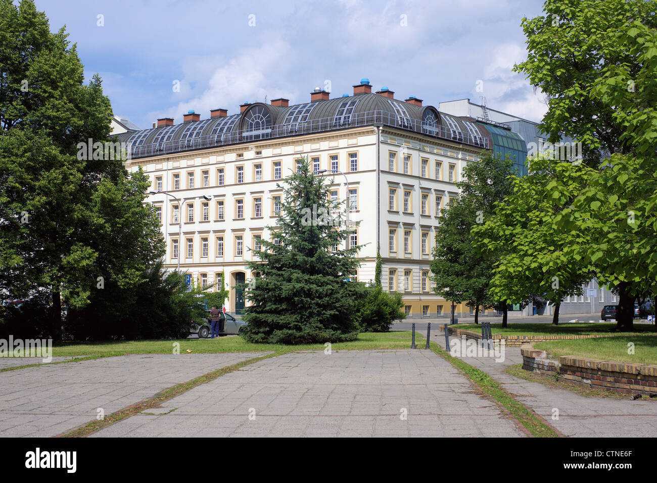 L'Académie des beaux-arts de Wroclaw Pologne Banque D'Images