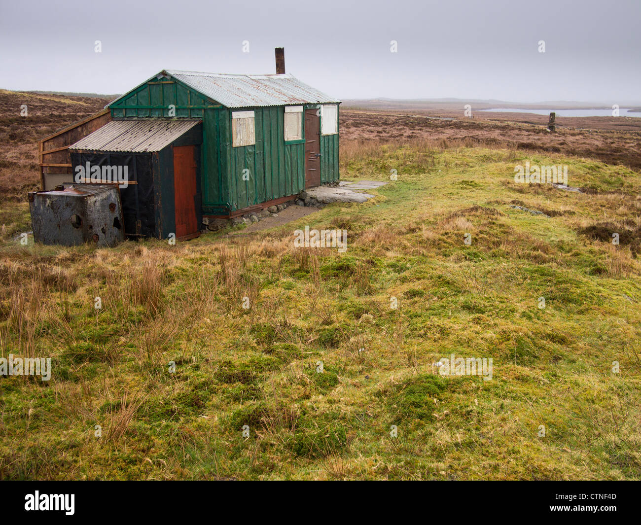 Shieling, Isle Of Lewis, Scotland Banque D'Images