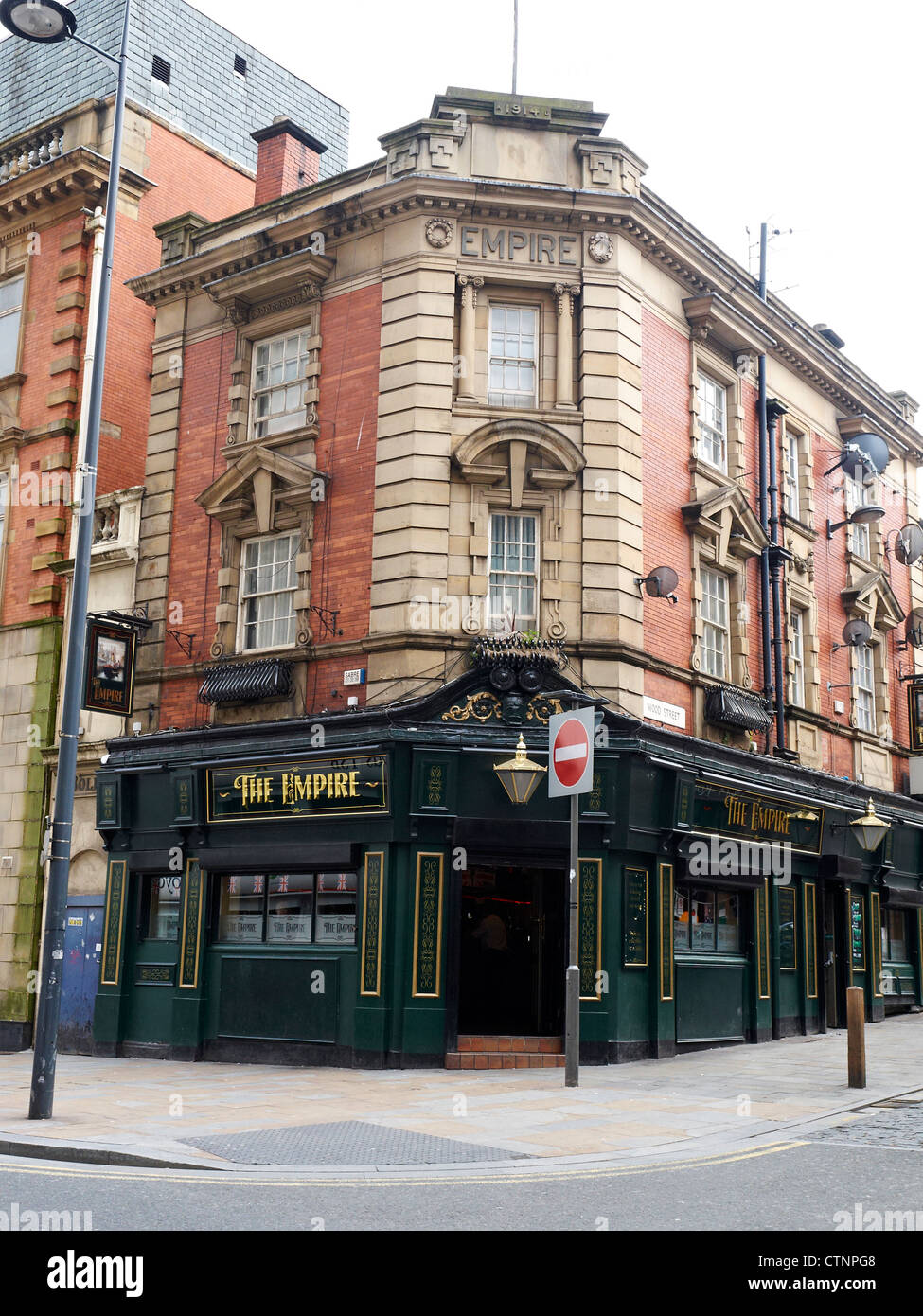 L'Empire pub dans Hanover Street Liverpool UK Banque D'Images