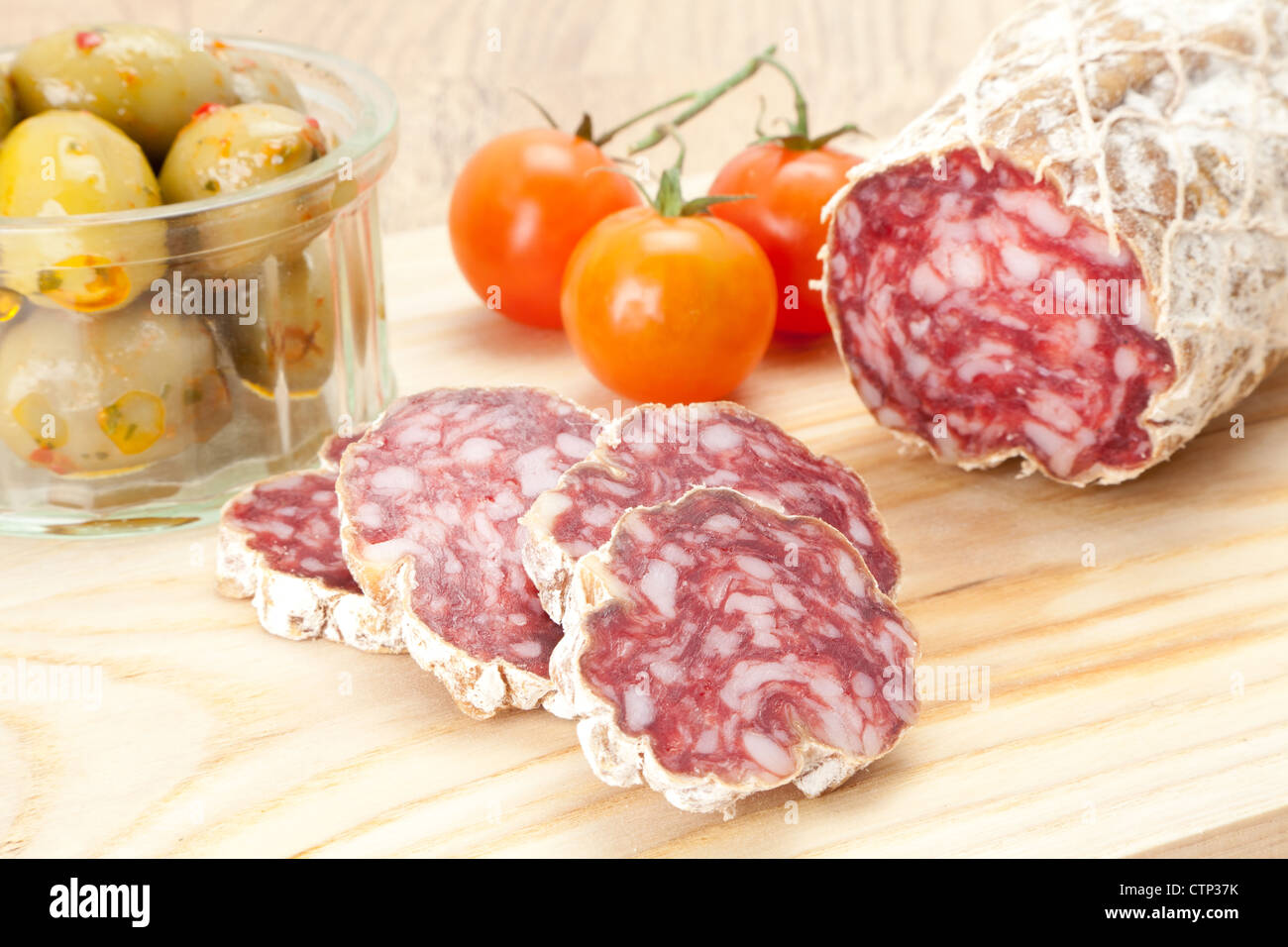 Saucisson Sec Banque D Image Et Photos Alamy