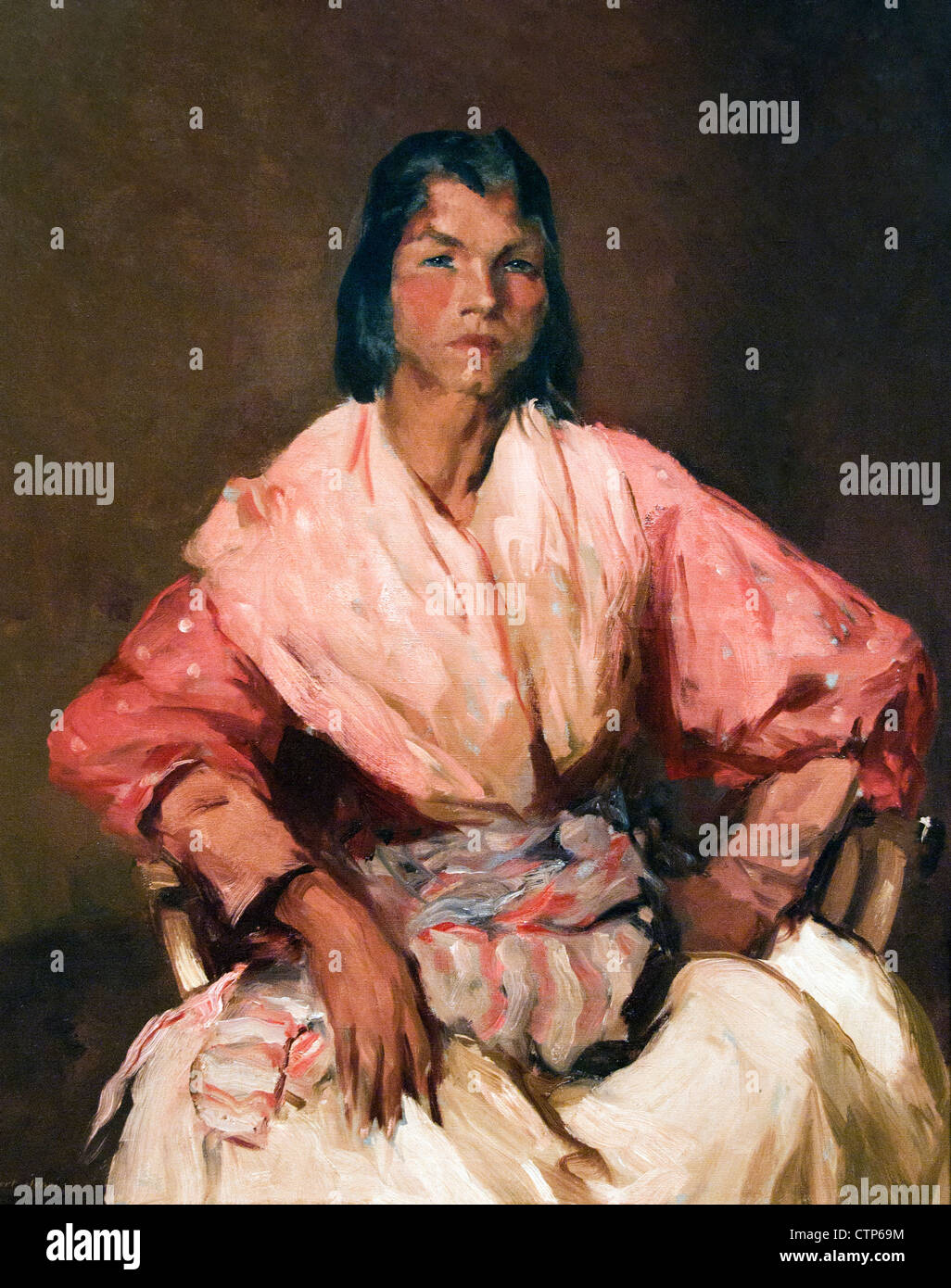 La Gitane Espagnole 1912 Robert Henri American United States Of America Photo Stock Alamy