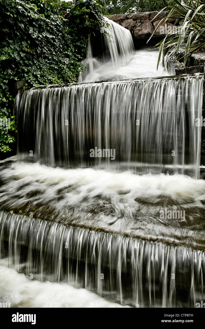 Cascade de la colline San Bernardo, Salta, Argentine. Banque D'Images