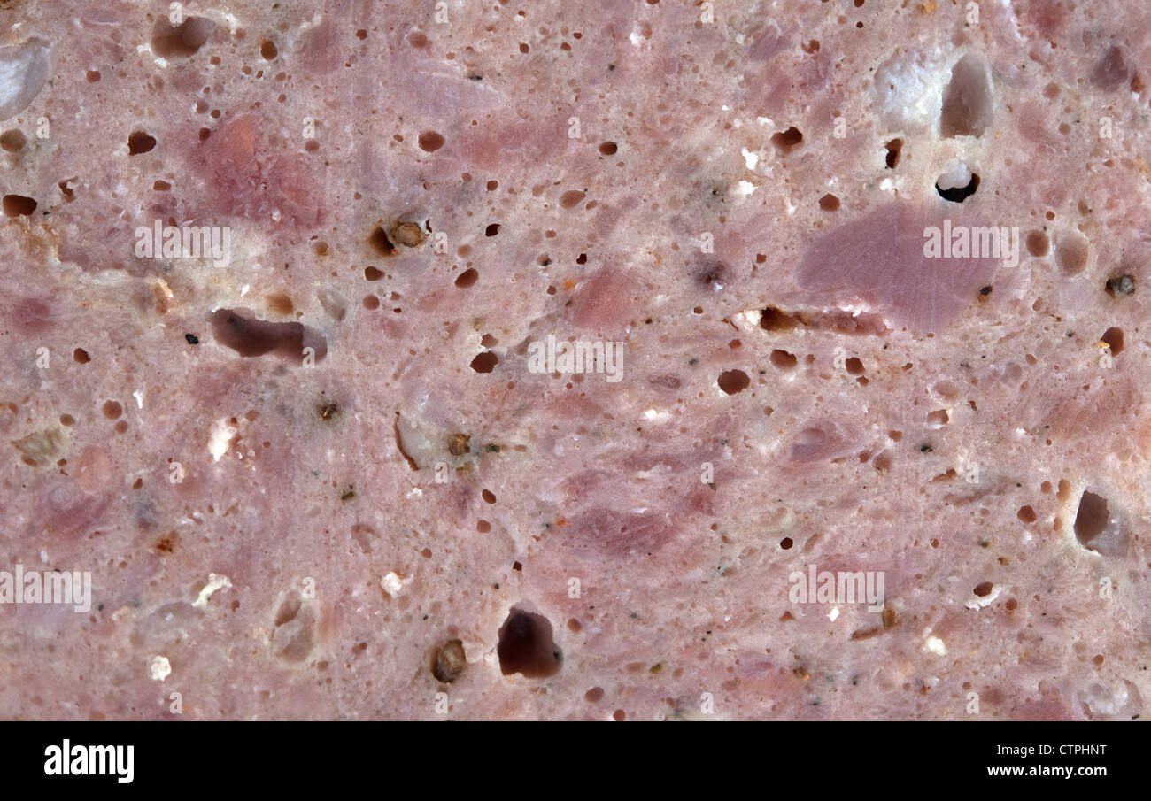 Une texture de pain de viande Banque D'Images