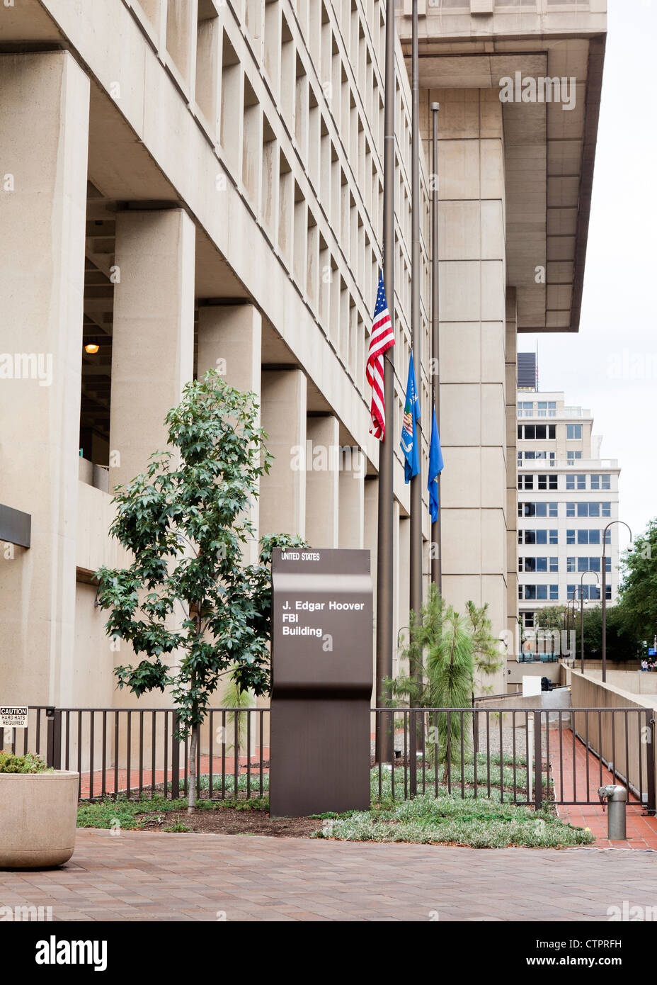 Siège du FBI, Washington, DC, USA Banque D'Images