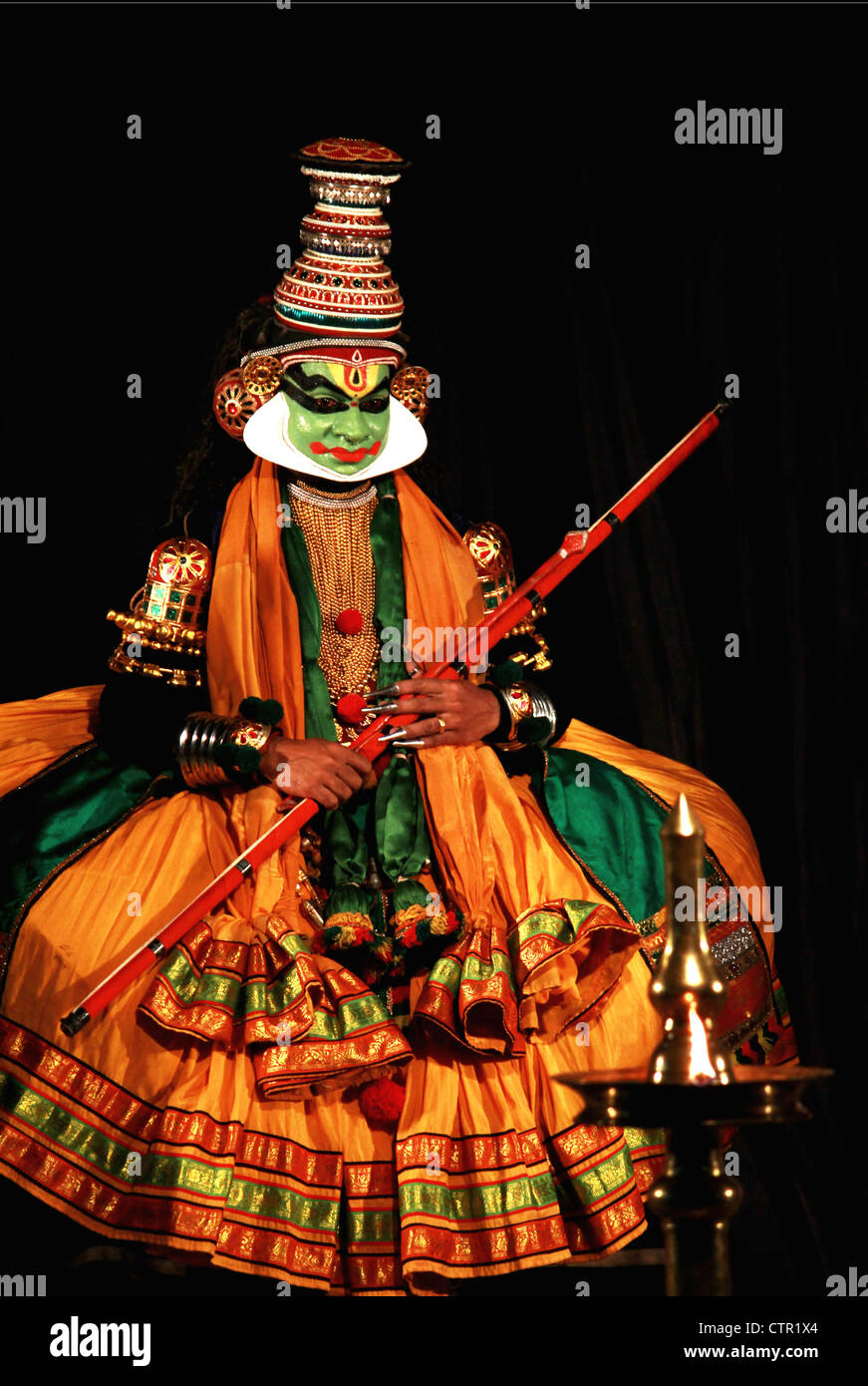 Kathakali Banque D'Images