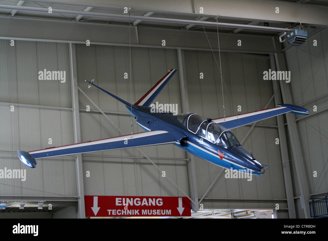 Armée de l'air française cm-175 le Zephir dans le musée de l'aviation à Speyer, Allemagne Banque D'Images