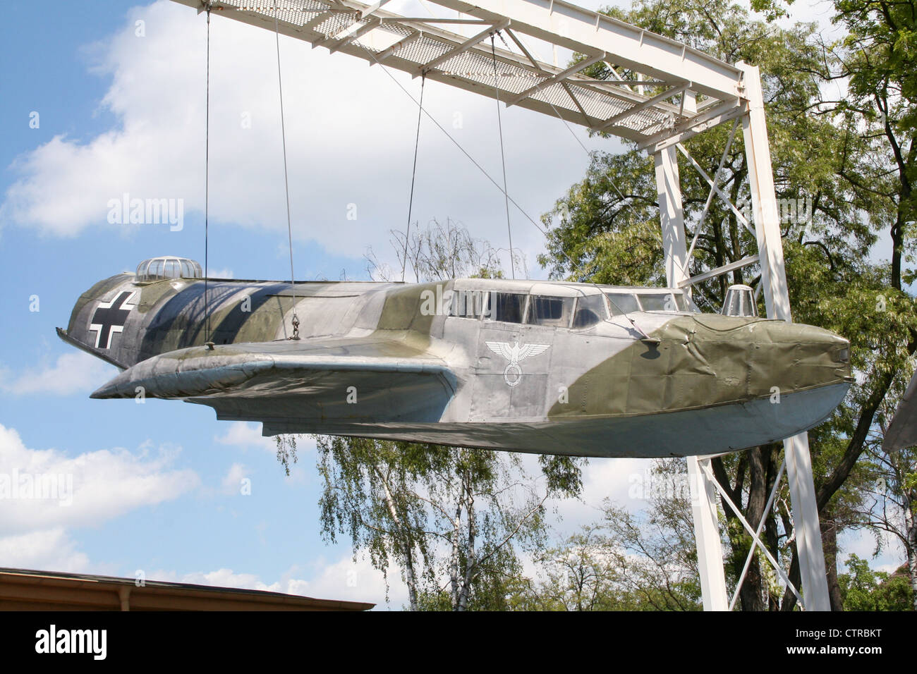 La deuxième guerre mondiale, la force aérienne allemande Dornier DO-24 dans le musée speyer Banque D'Images