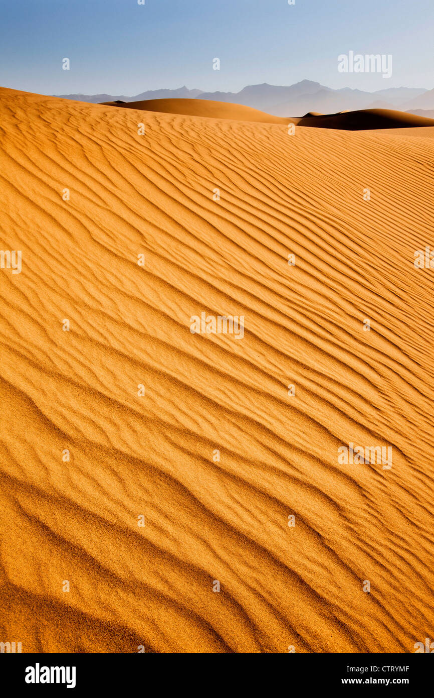 Mesquite Dunes, Death Valley, Californie Banque D'Images