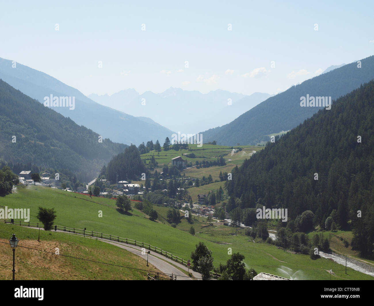 La montagne en Vallée d'aoste, Italie Banque D'Images