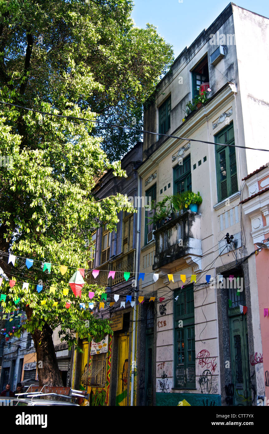 Chambre à Rio, au Brésil. Banque D'Images