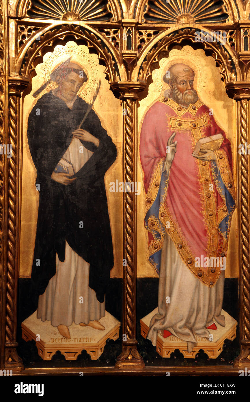 Saint Pierre et Saint Nicolas Banque D'Images