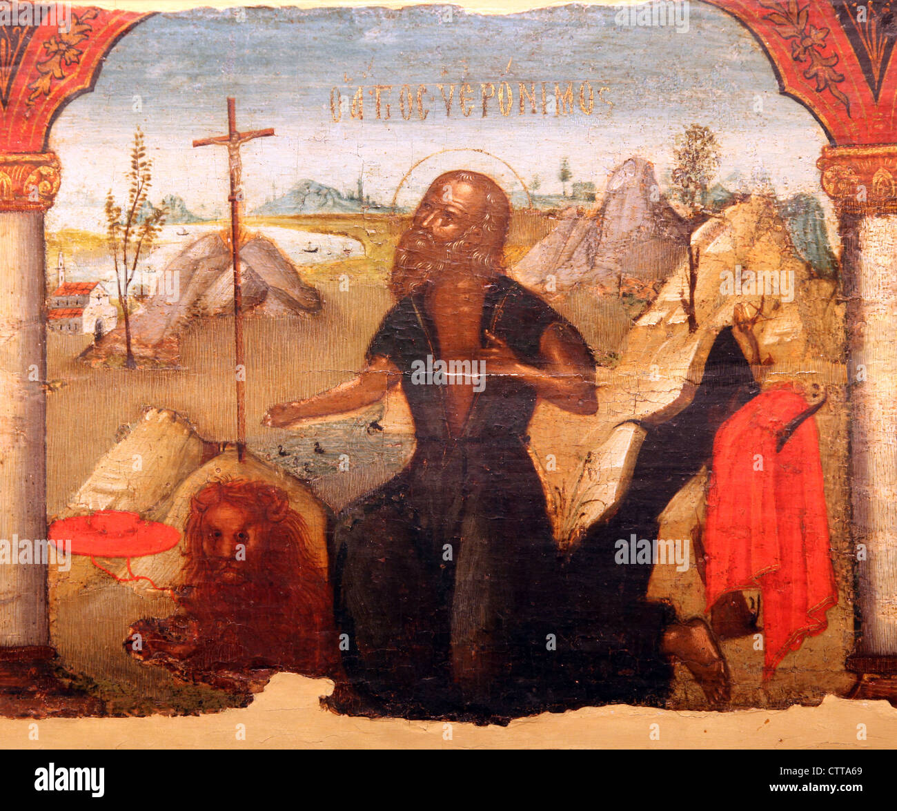 Saint-Jérôme Banque D'Images