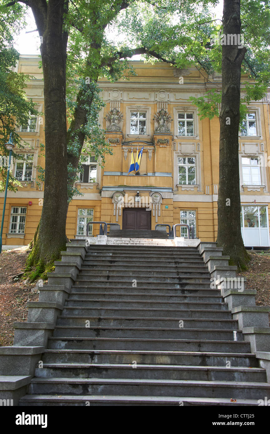 Ministère de la défense en Bosnie-Herzégovine Sarajevo Banque D'Images