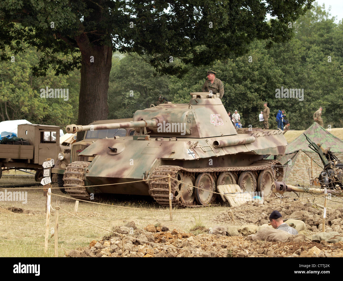 Panzer V Panther, Banque D'Images