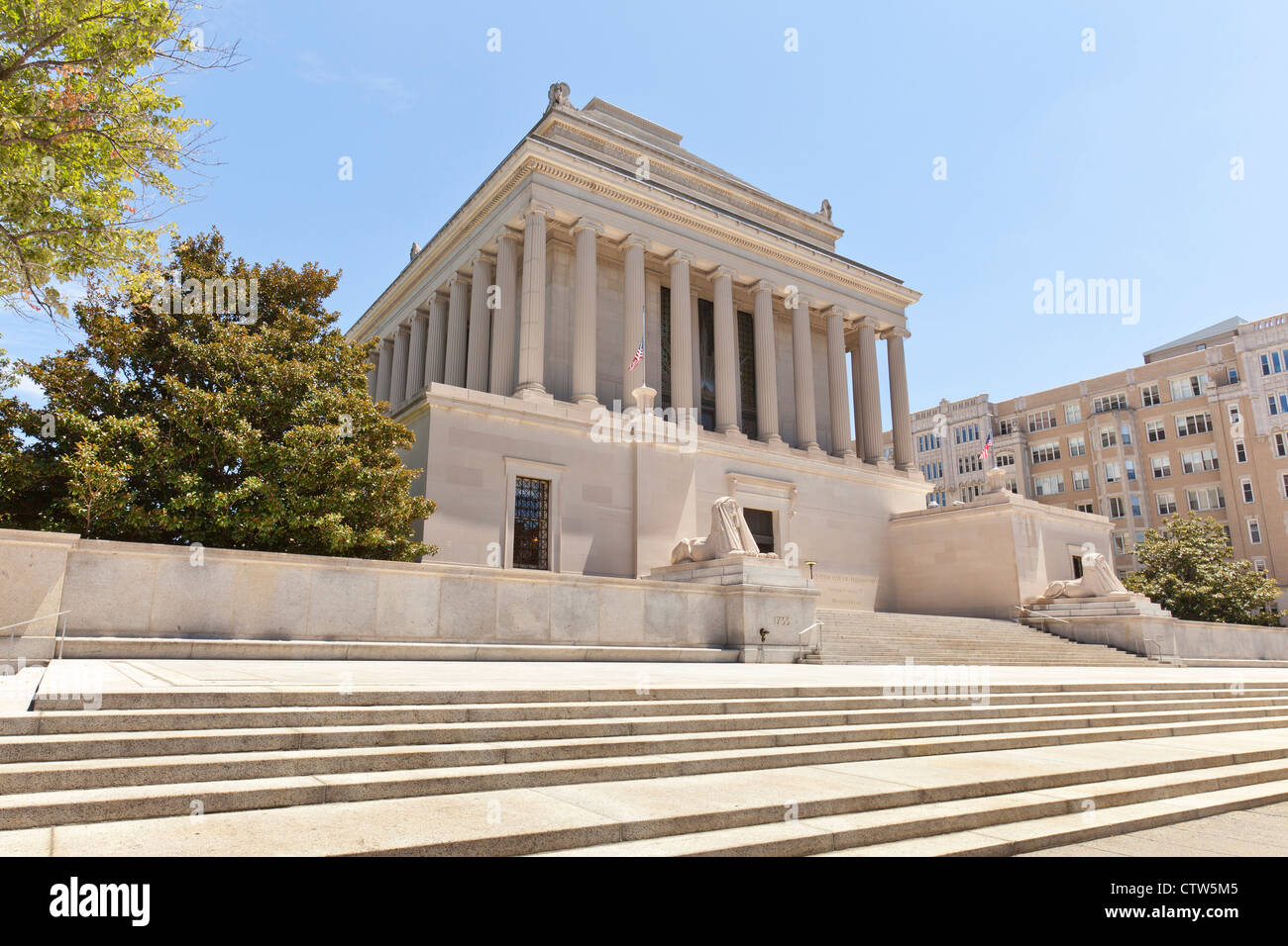 La Maison du Temple - Rite écossais de la Franc-maçonnerie Building, Washington, DC Banque D'Images