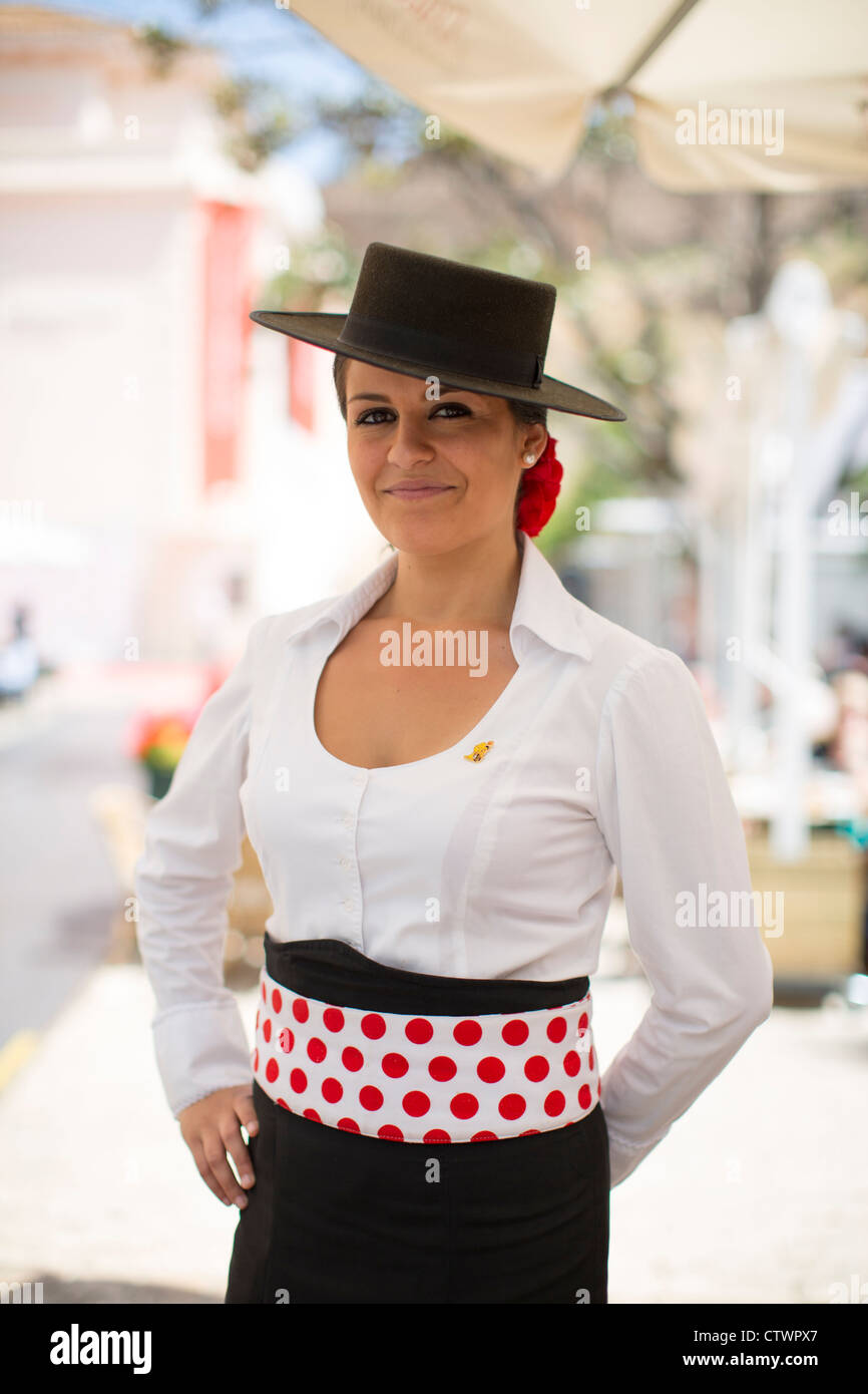 Restaurant traditionnel Malaga Espagne Banque D'Images