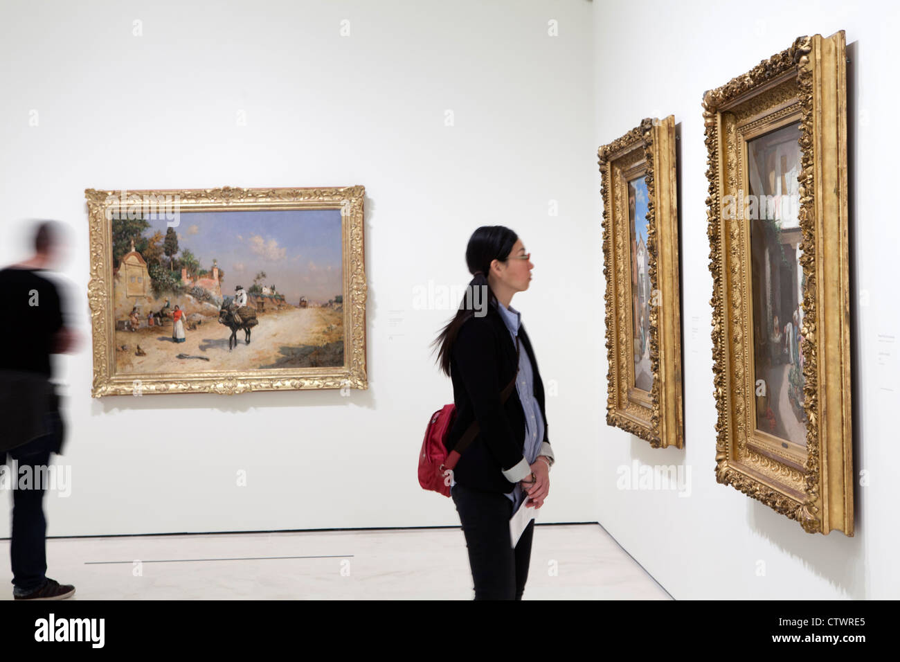 Musée Carmen Thyssen et galerie d'art de Malaga Espagne Banque D'Images