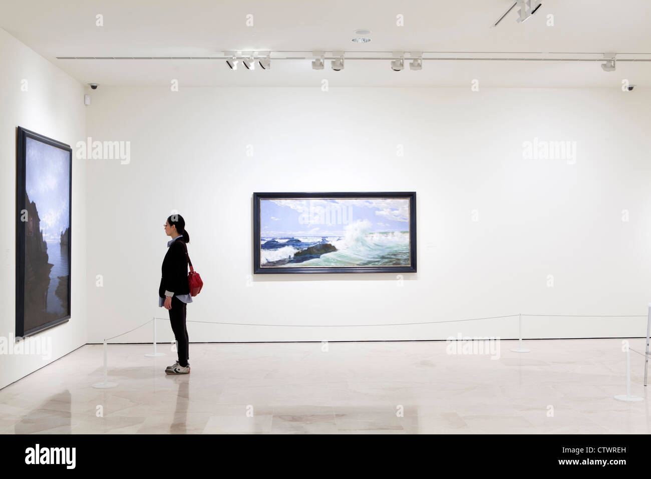 Musée Carmen Thyssen et galerie d'art de Malaga Espagne Banque D'Images