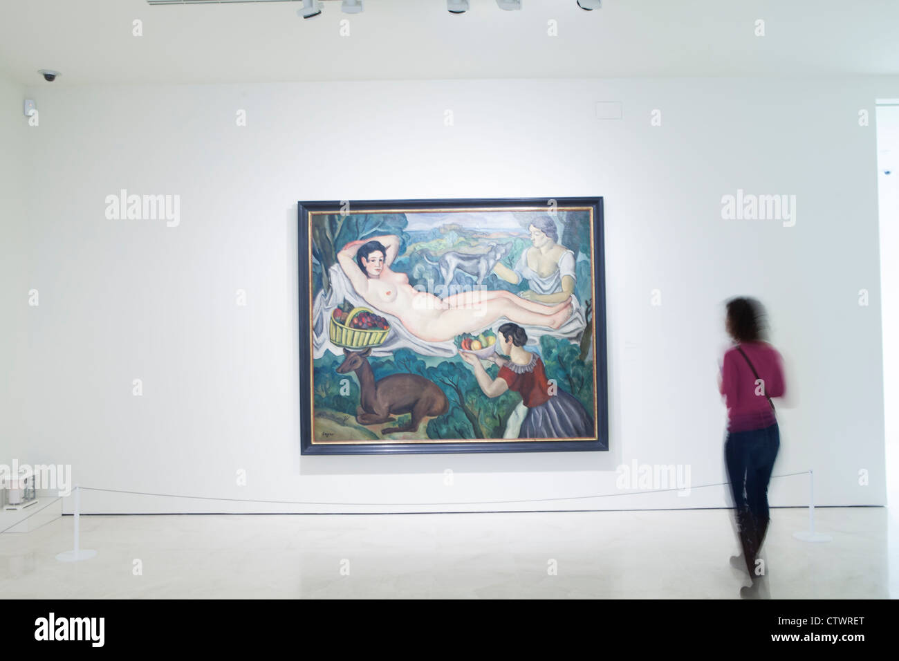 Musée Carmen Thyssen et galerie d'art de Malaga Espagne Banque D'Images