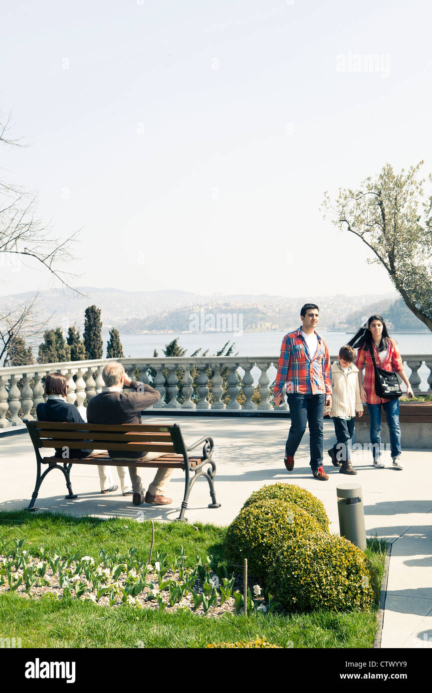 Galerie d'art Musée Sabanci Istanbul Turquie Banque D'Images