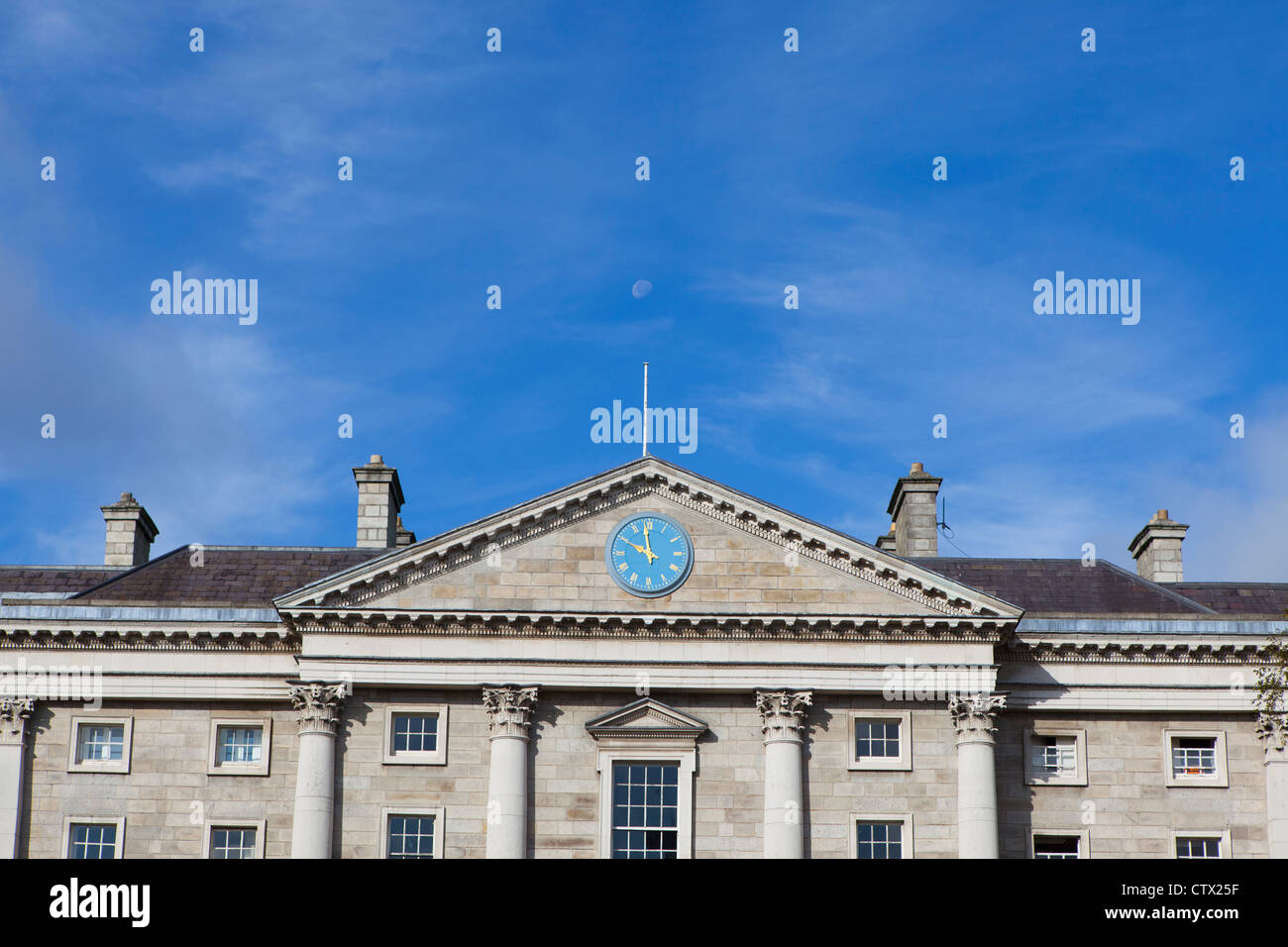 Trinity College Square Dublin Ireland Banque D'Images