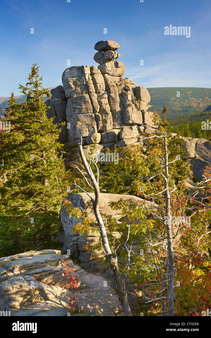 Parc National des Montagnes de Karkonosze, Pologne, Europe Banque D'Images