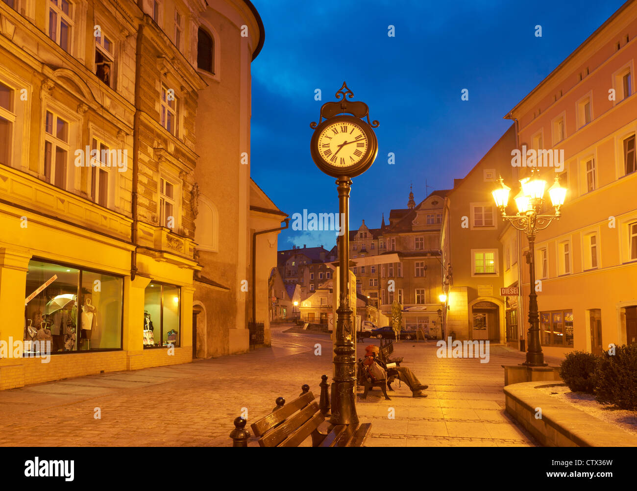 Klodzko (ville au sud-ouest de la Pologne), dans la région de la Basse Silésie, Pologne, Europe Banque D'Images