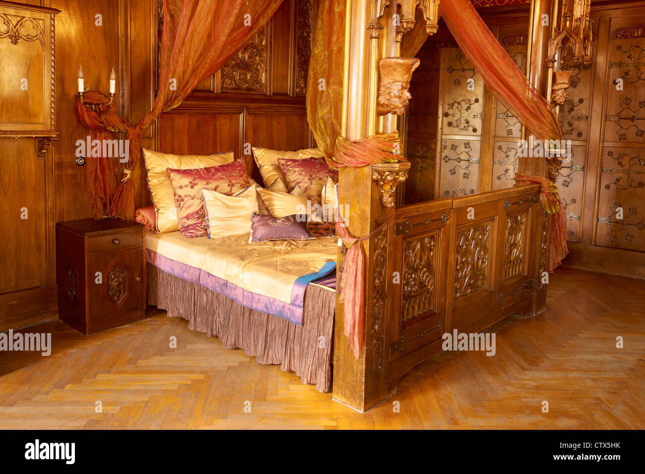 Château Czocha, Pologne, Europe Banque D'Images