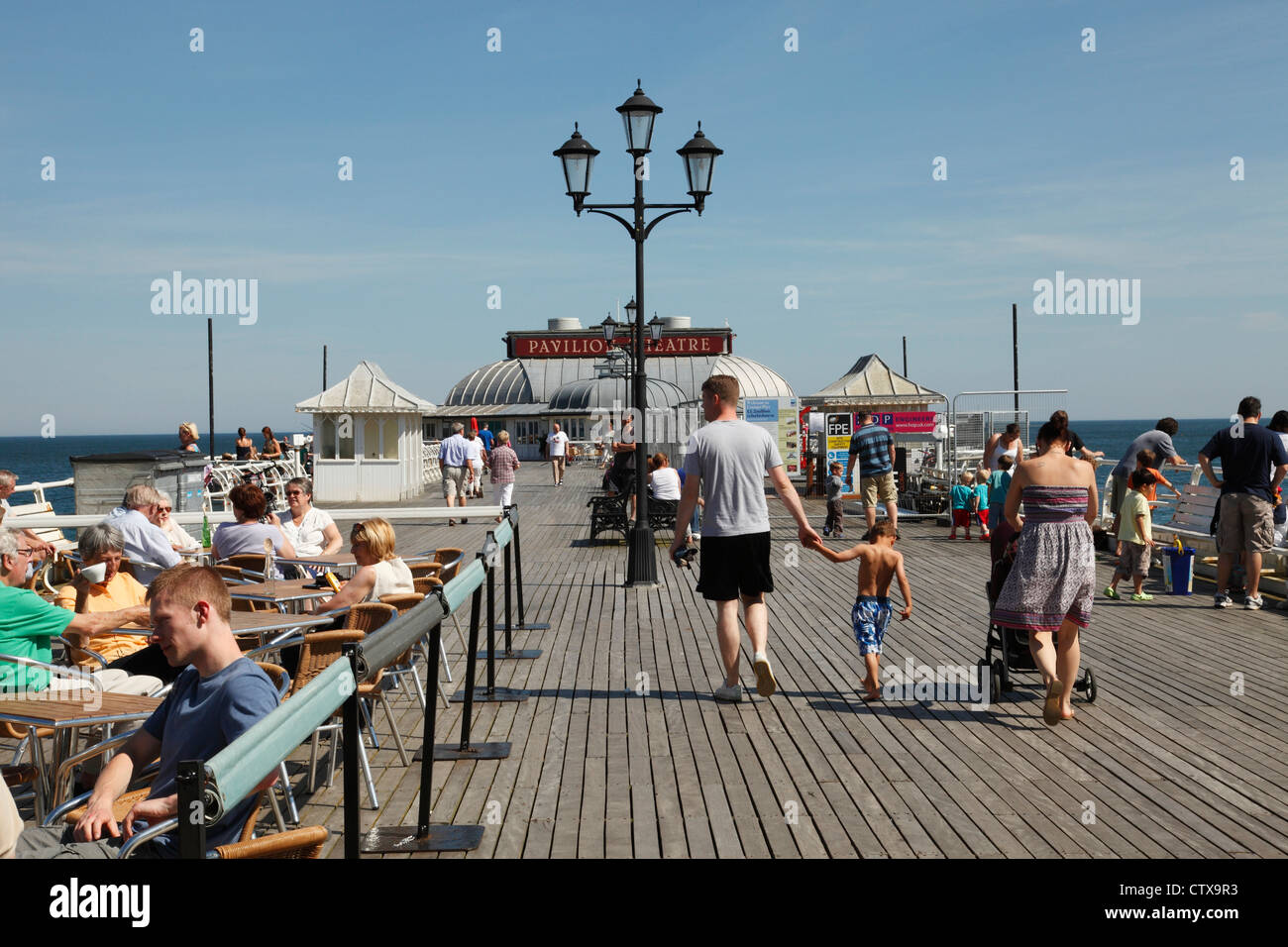Jetée de Cromer, Norfolk, Angleterre, Royaume-Uni Banque D'Images