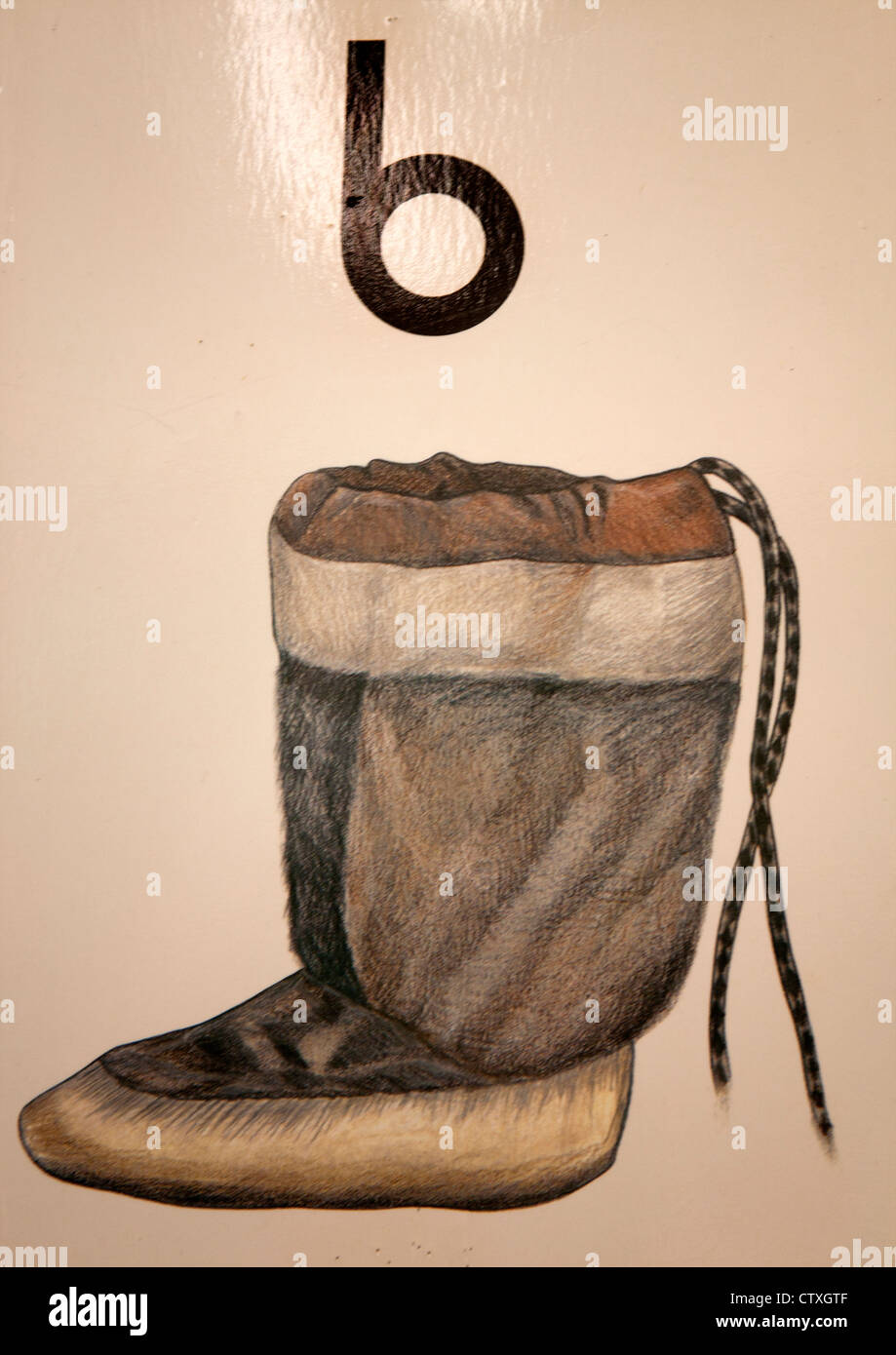 alphabet Inuit Banque D'Images