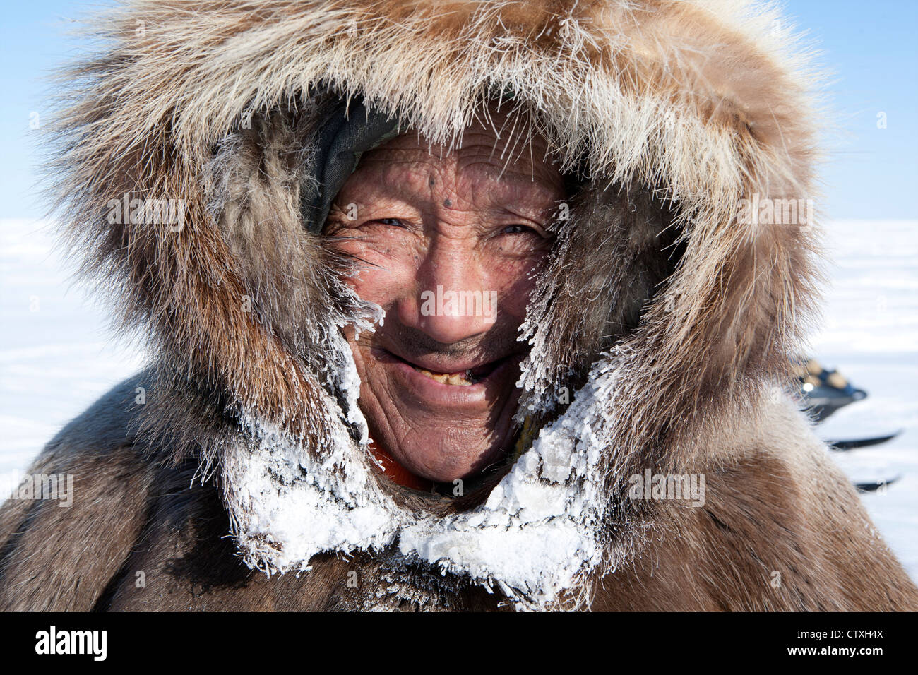 Portrait d'un Inuit Photo Stock - Alamy