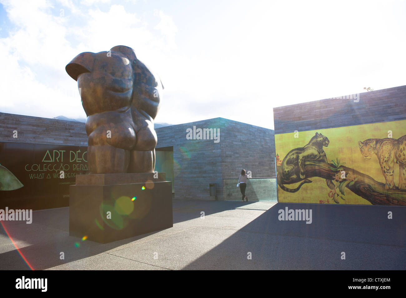 Sao Tiago Musée d'Art Contemporain de Madère Madère Portugal Banque D'Images
