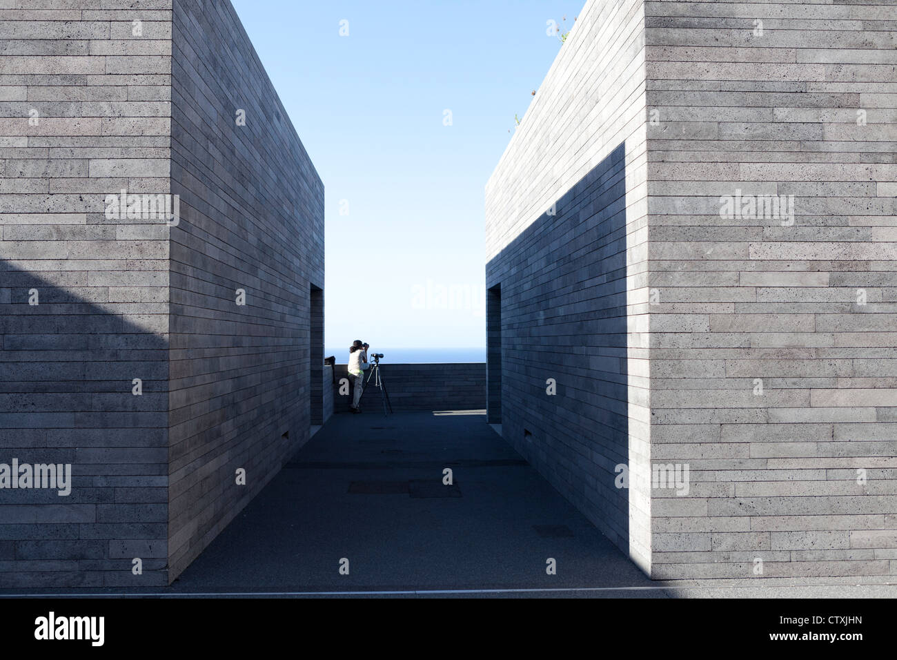 Sao Tiago Musée d'Art Contemporain de Madère Madère Portugal Banque D'Images