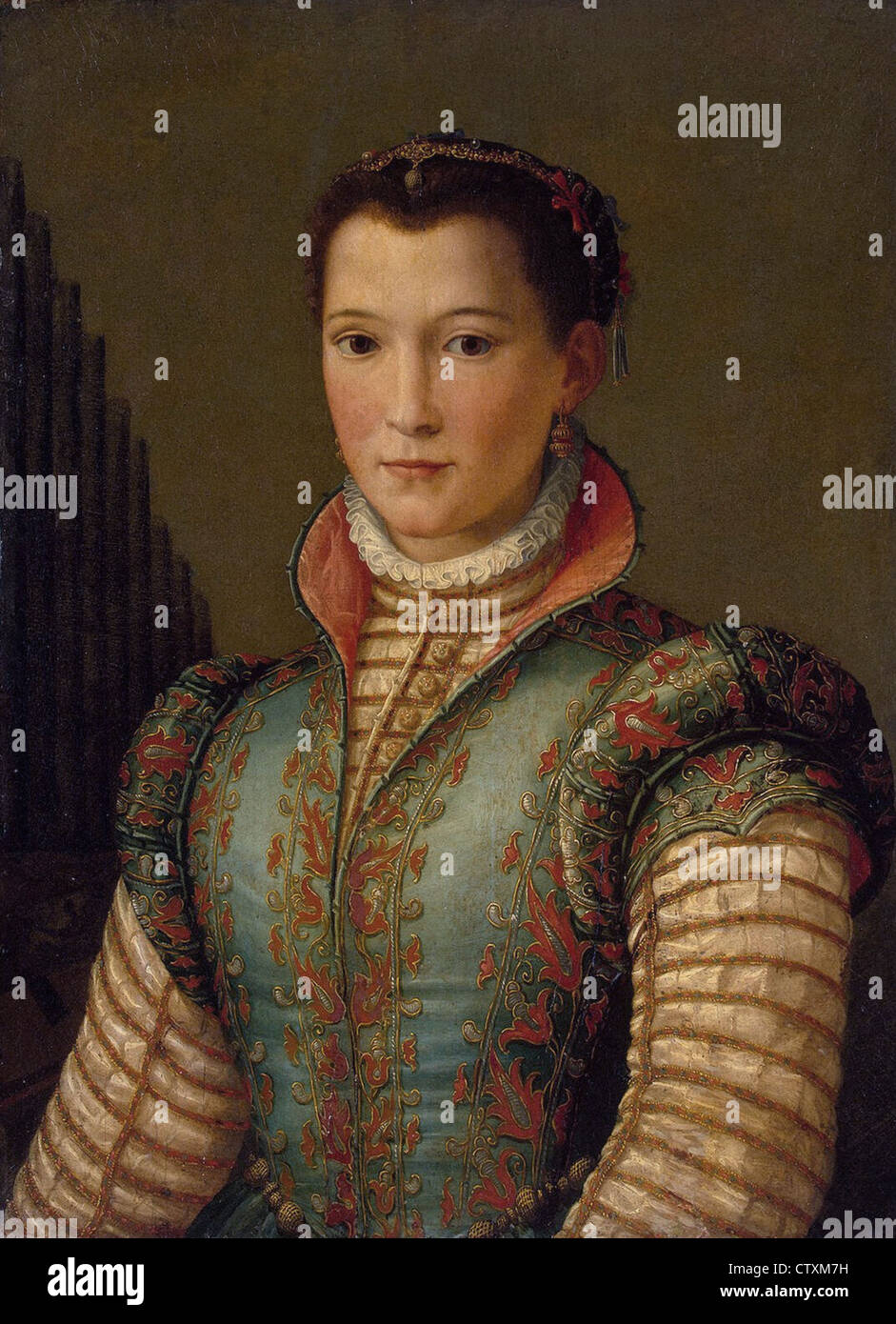 Alessandro Allori 1560 Eleonora da Toledo Hermitage Museum - St Pétersburg Banque D'Images