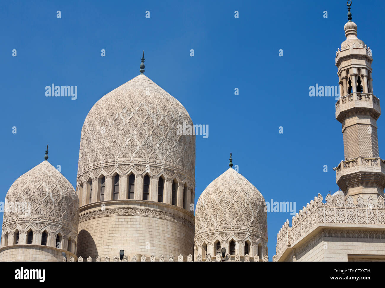 Mosquée de Sidi Yaqut al-Arshi, Alexandria, Egypte Banque D'Images