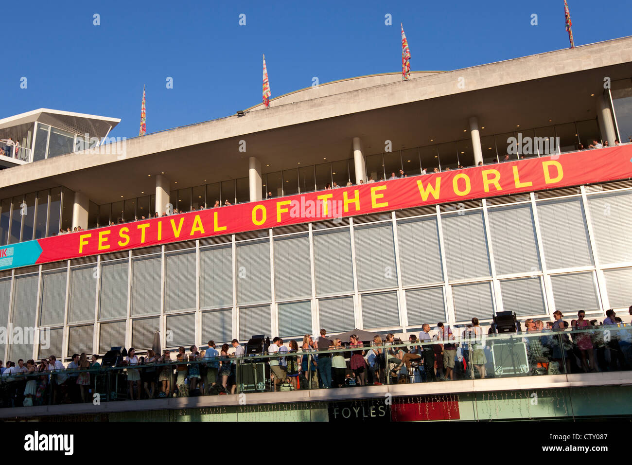 Festival de la partie de l'Olympiade culturelle de 2012 à Londres au Royal Festival Hall, Southbank Centre à Londres, Royaume-Uni. Banque D'Images