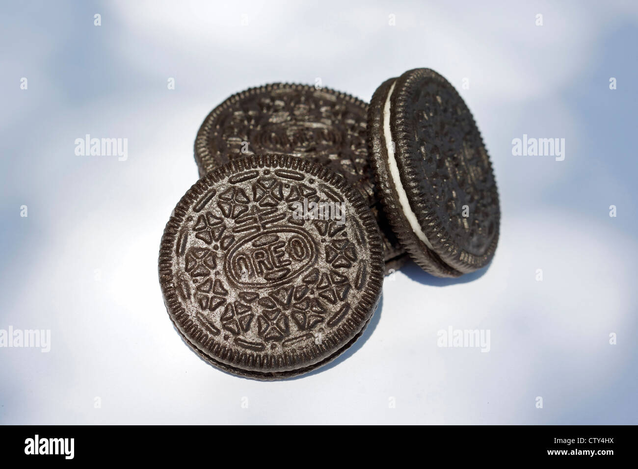 Biscuits Oreo Banque D'Images
