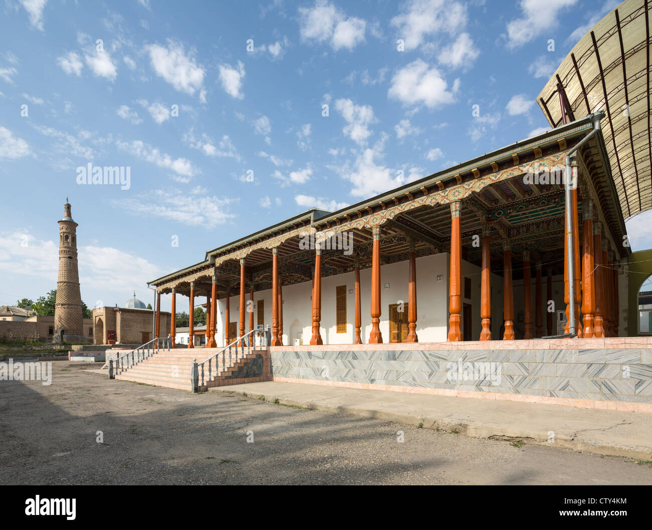 Mosquée Hazrat Shah-i, Istaravshan, Tajikisitan Banque D'Images