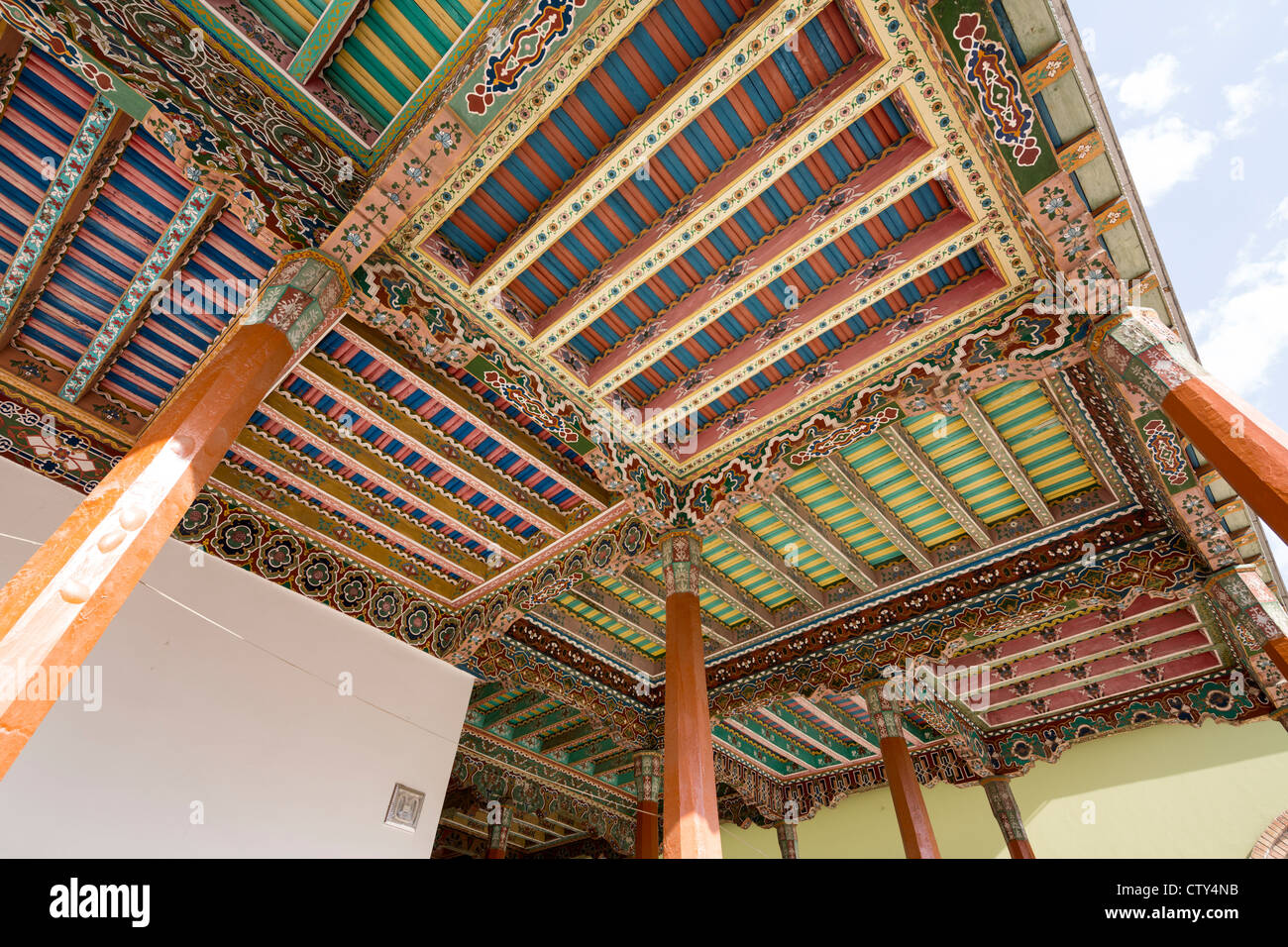 Mosquée Hazrat Shah-i, Istaravshan, Tajikisitan Banque D'Images