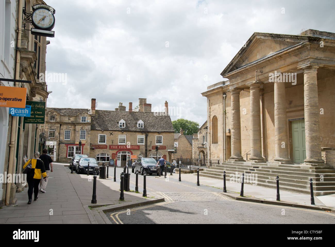 High Street, Chipping Norton, Oxfordshire, Angleterre, Royaume-Uni Banque D'Images
