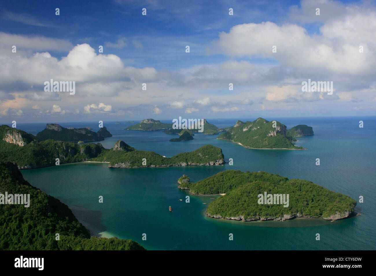 Ang Thong National Marine Park, Thaïlande Banque D'Images