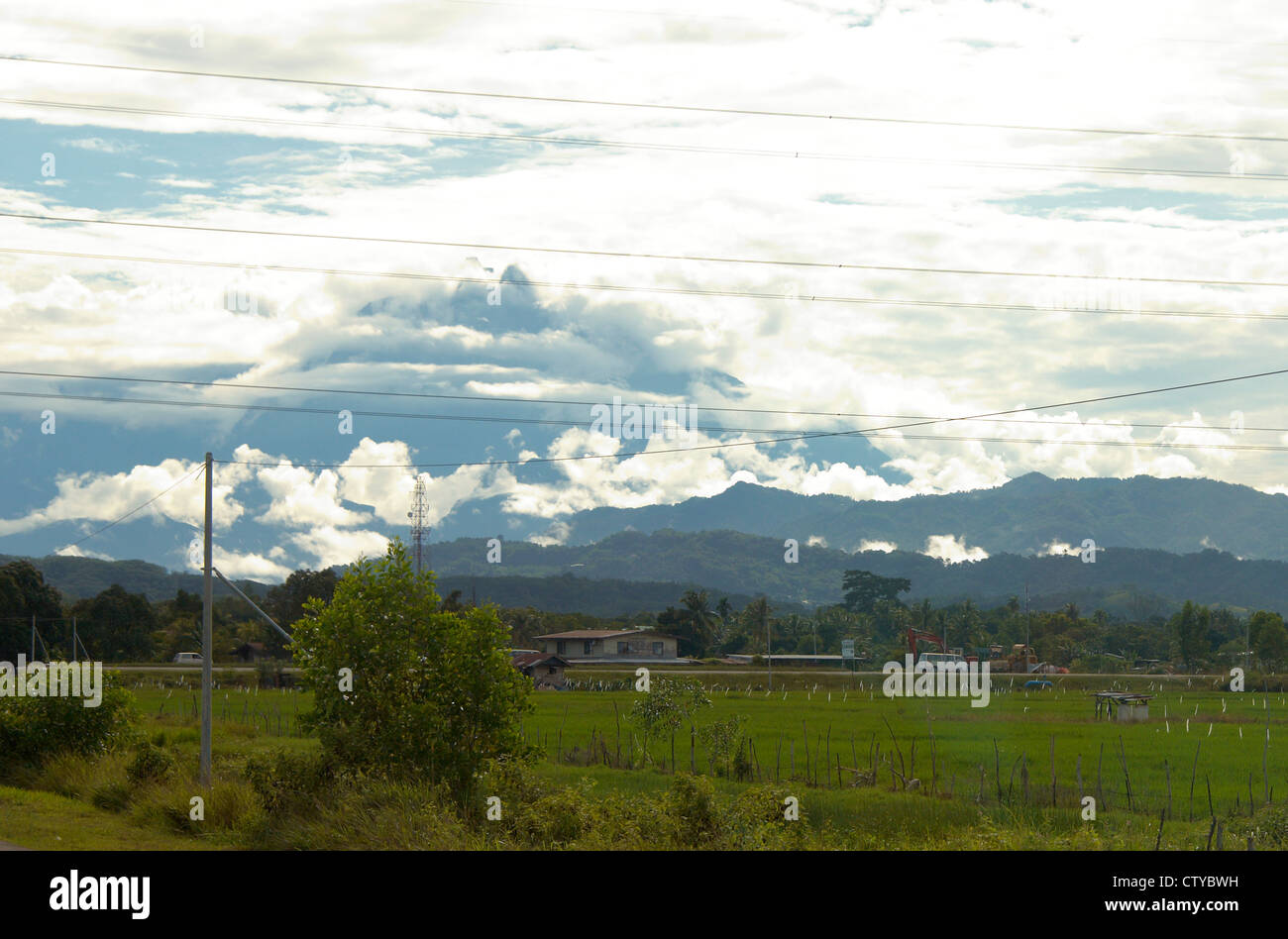 Mont Kinabalu Banque D'Images