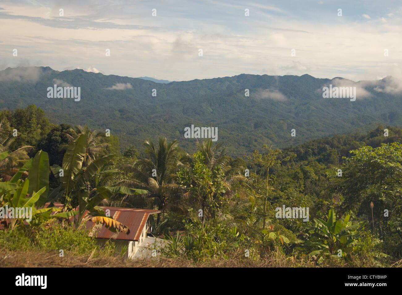 Mont Kinabalu Banque D'Images