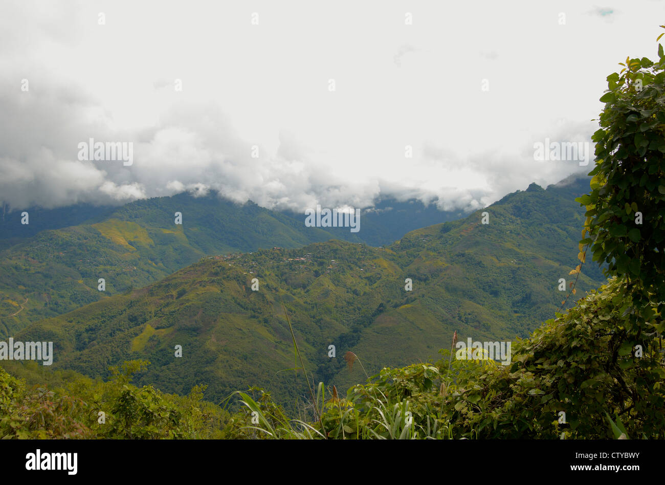 Mont Kinabalu Banque D'Images