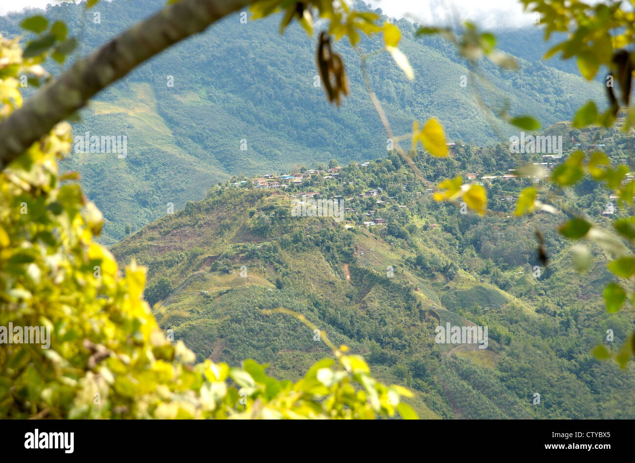 Mont Kinabalu Banque D'Images