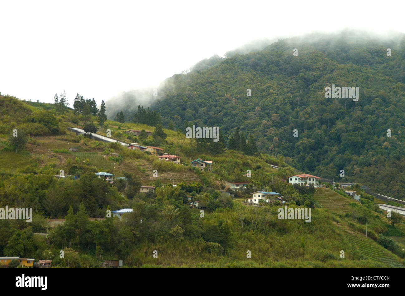 Mont Kinabalu Banque D'Images