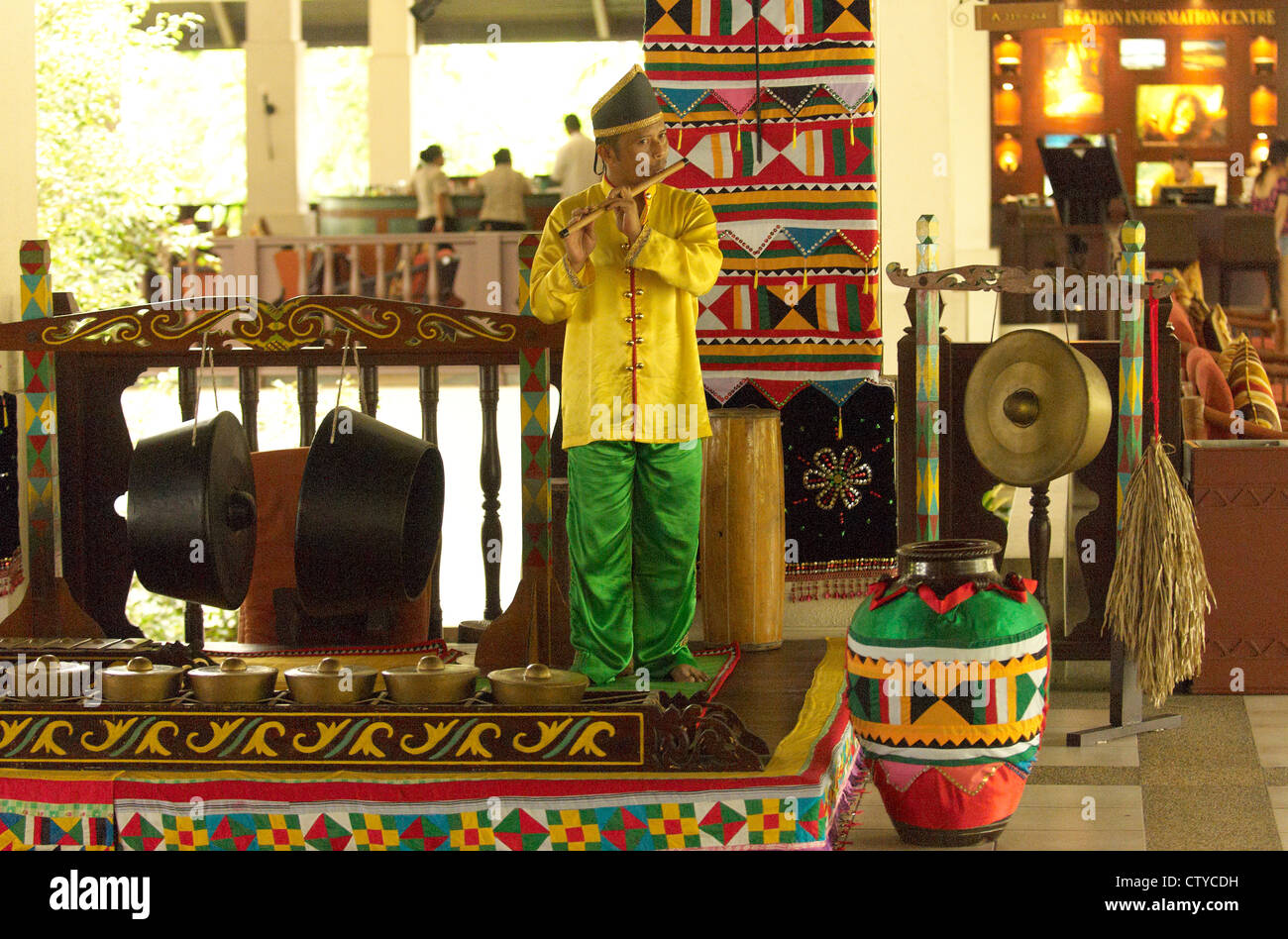 Pan piper à Kota Kinabalu, Bornéo Banque D'Images